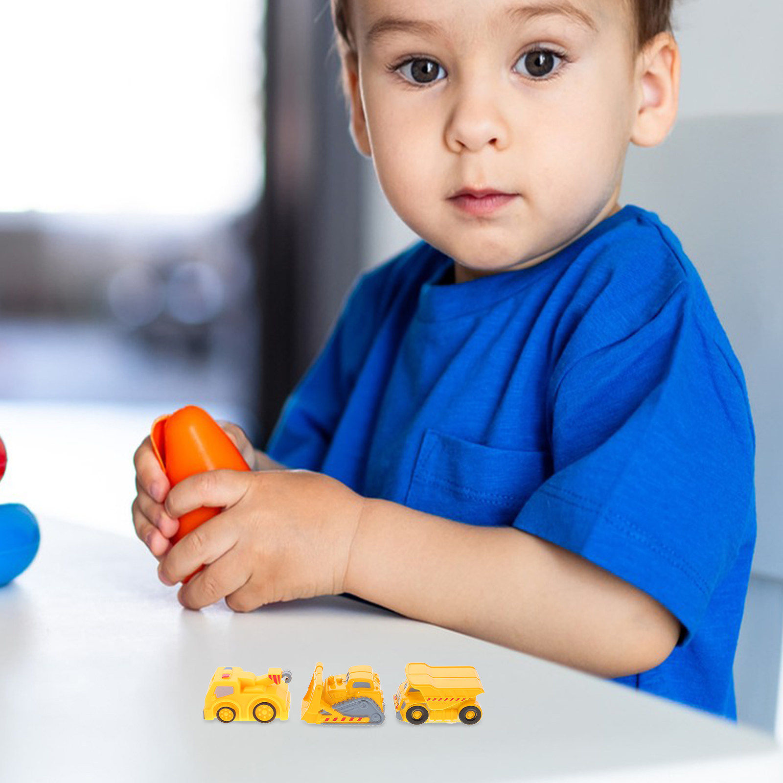 Kids Outdoor Dump Truck - 3Pcs Kids Car Set Pretend Play