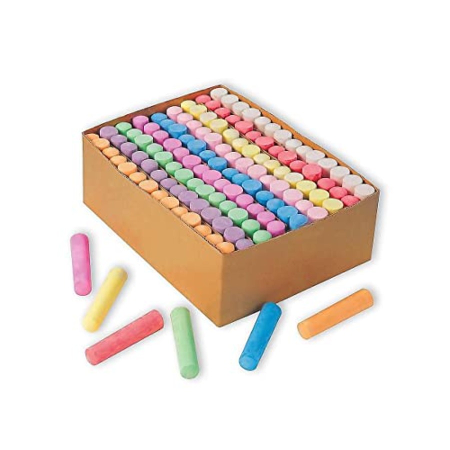 Chalk Outdoor Jumbo - SandS Worldwide Sidewalk Chalk Bulk Set