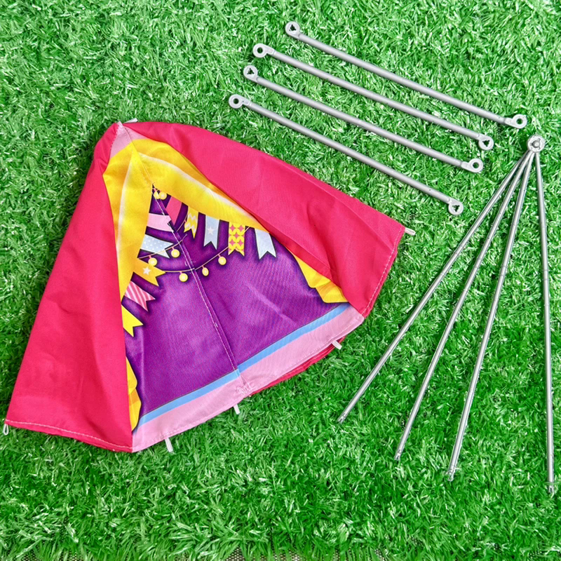 Kids Outdoor Doll House - 1/12 Dollhouse Simulation Camping Tent Model