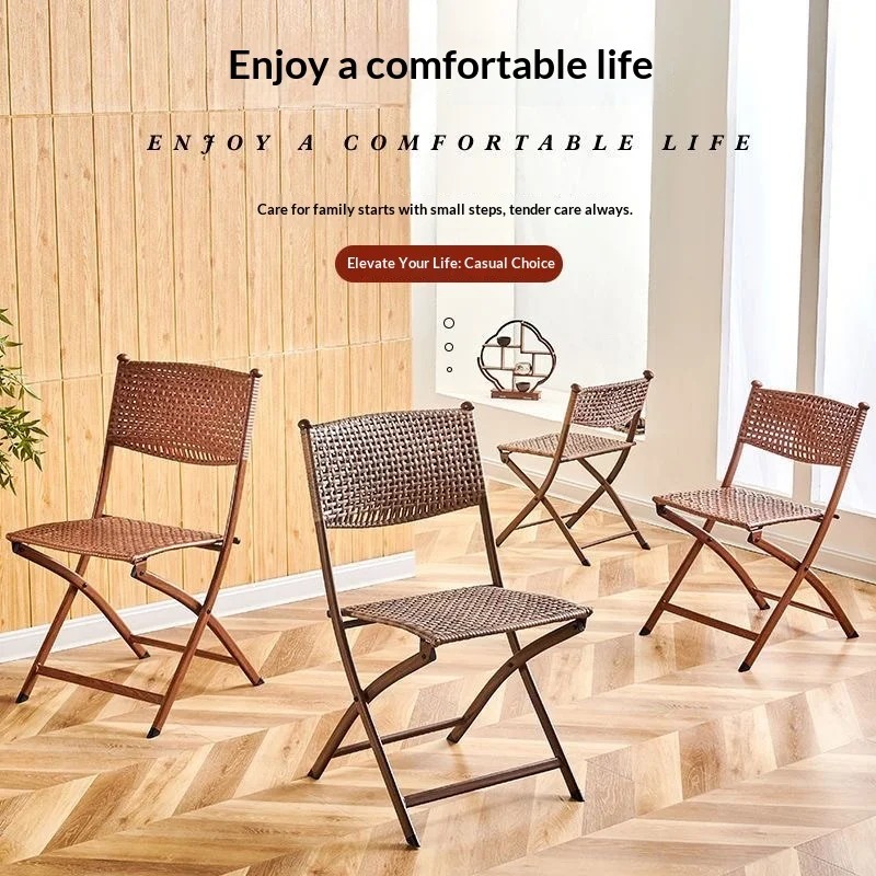 Portable Folding Rattan Dining - Kids Outdoor Folding Chair 리뷰 및 가격