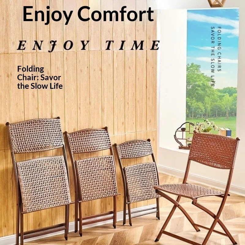 Portable Folding Rattan Dining - Kids Outdoor Folding Chair 리뷰 및 가격