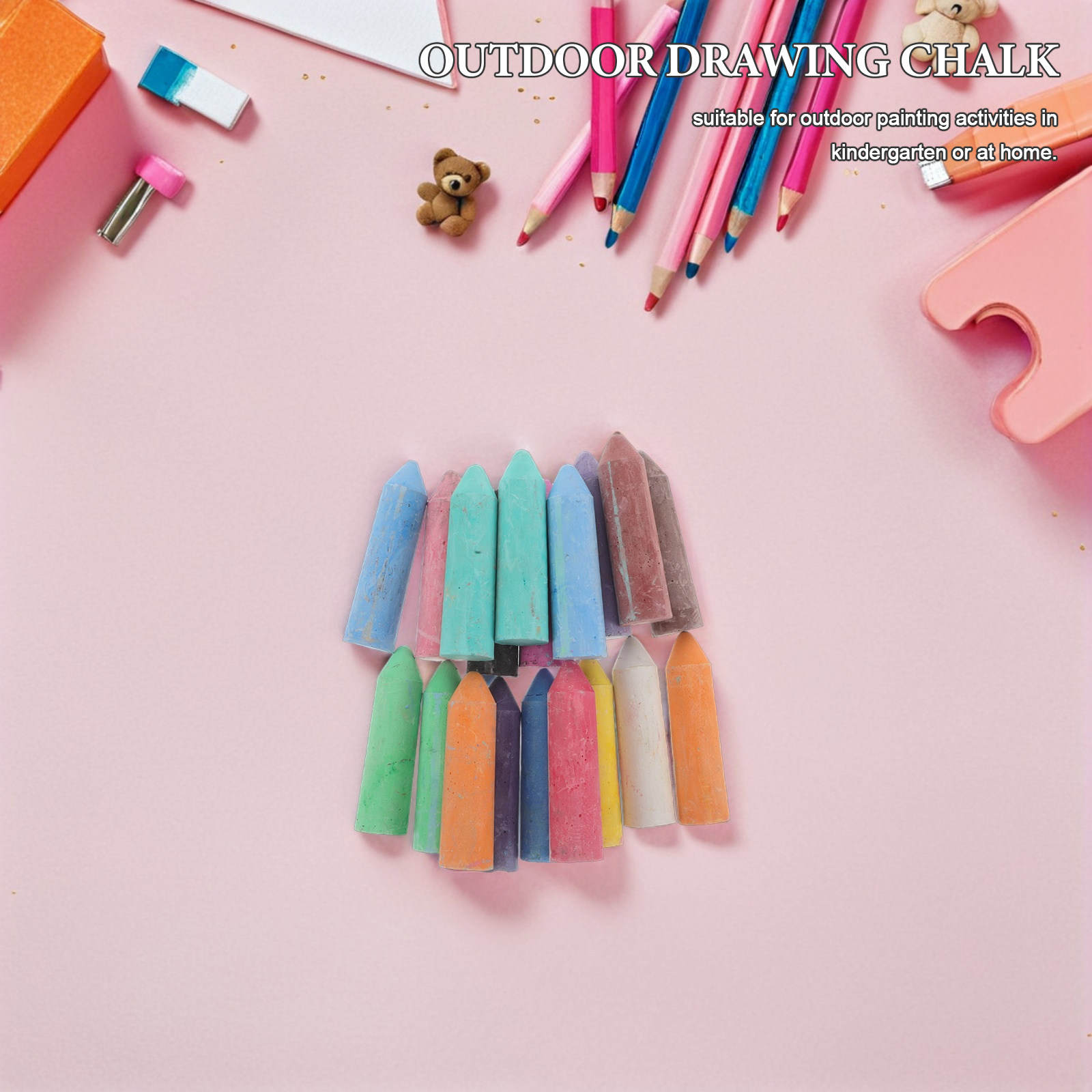 20Pcs Jumbo Outdoor Chalk Wash - Chalk Outdoor Jumbo 리뷰 및 가격