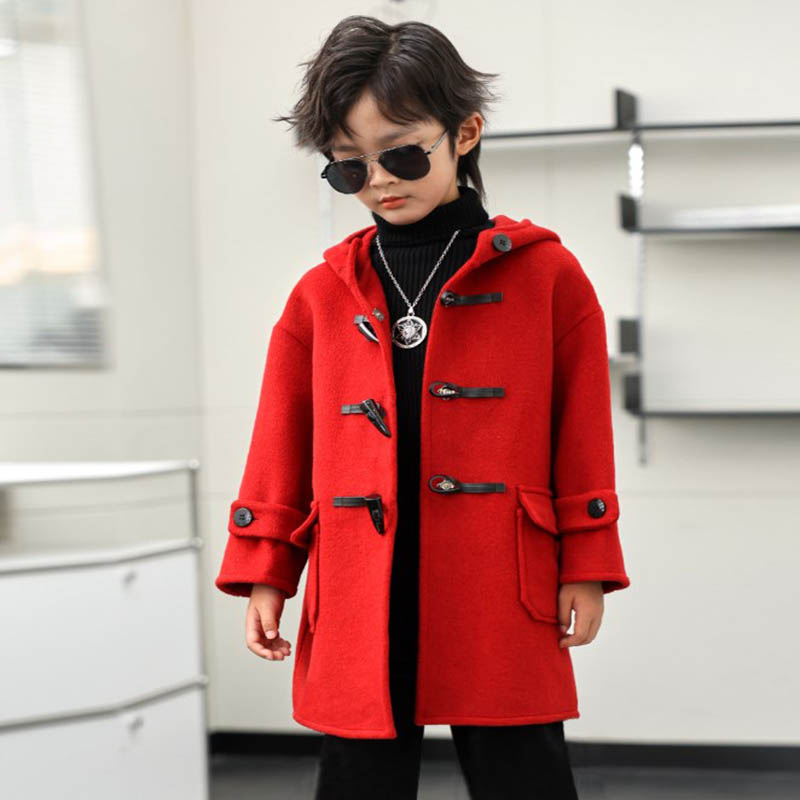Children Winter Red Green Wool - Kids Outdoor Jacket 리뷰 및 가격