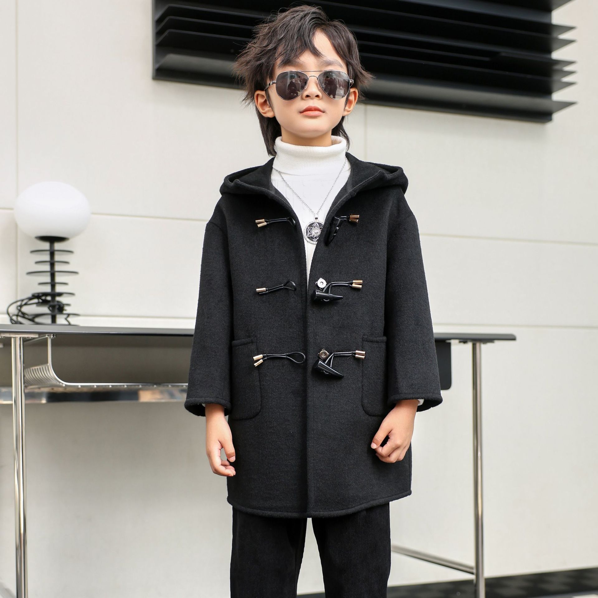Children Winter Red Green Wool - Kids Outdoor Jacket 리뷰 및 가격
