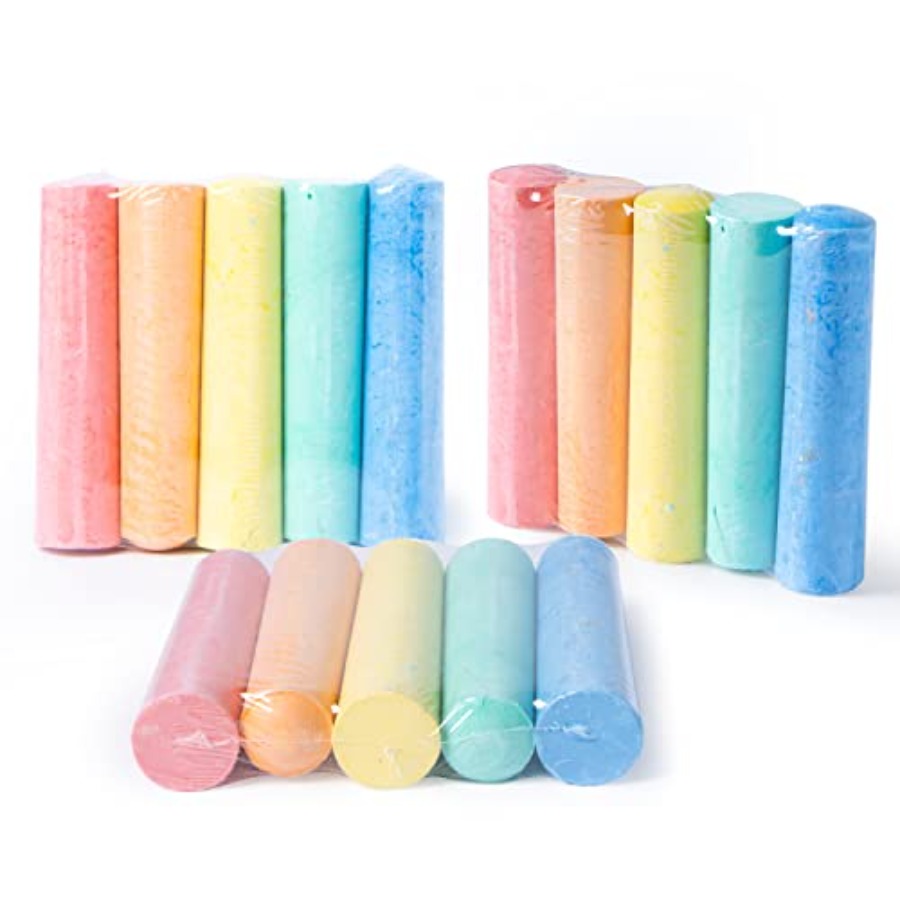 150 Pcs Sidewalk Chalk Set in  - Chalk Outdoor Jumbo 리뷰 및 가격