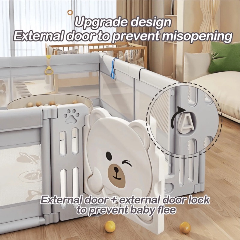IMBABY 180x150cm Baby Playpen  - Kids Outdoor Fence 리뷰 및 가격