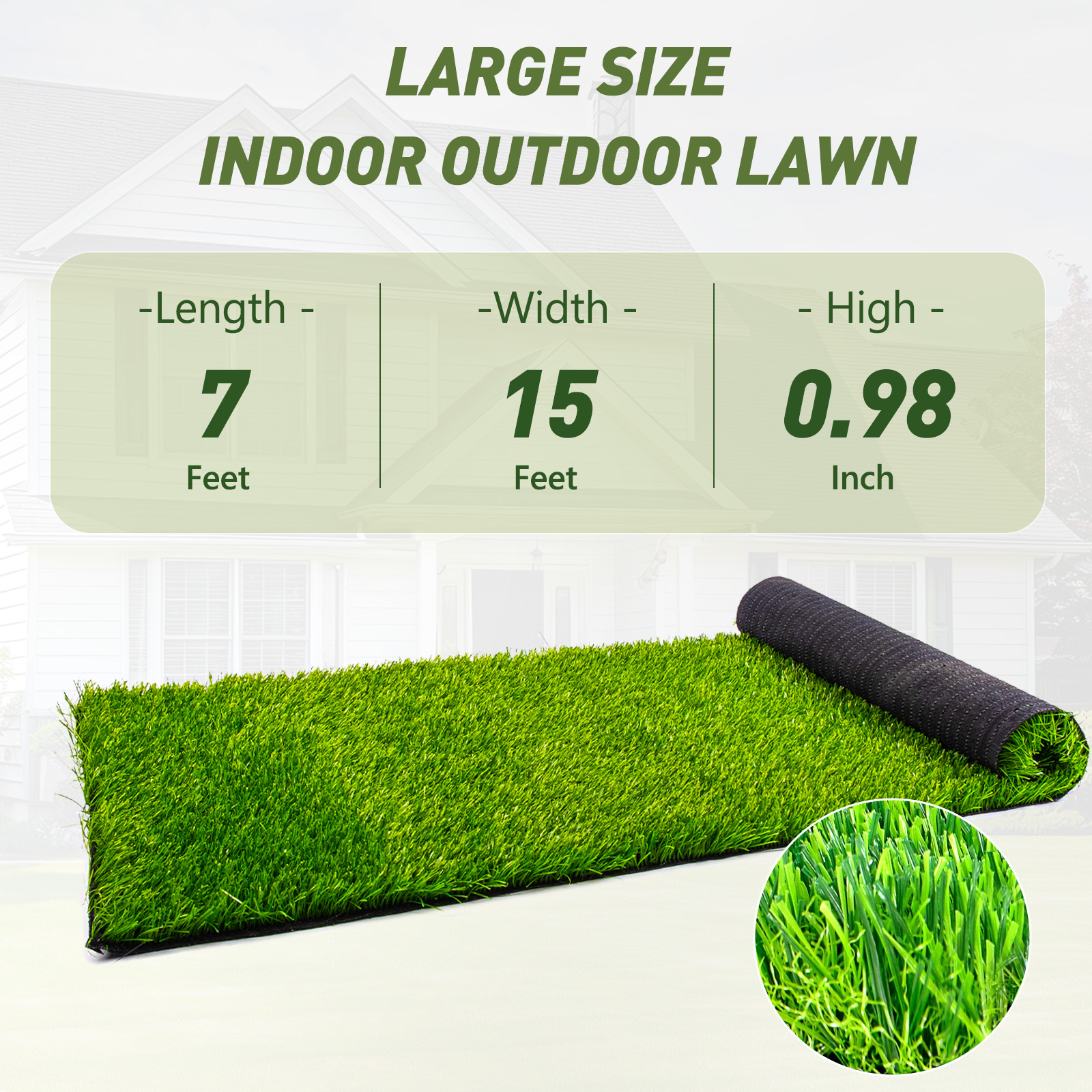 Upgraded Large Artificial Gras - Outdoor Kid Friendly 리뷰 및 가격