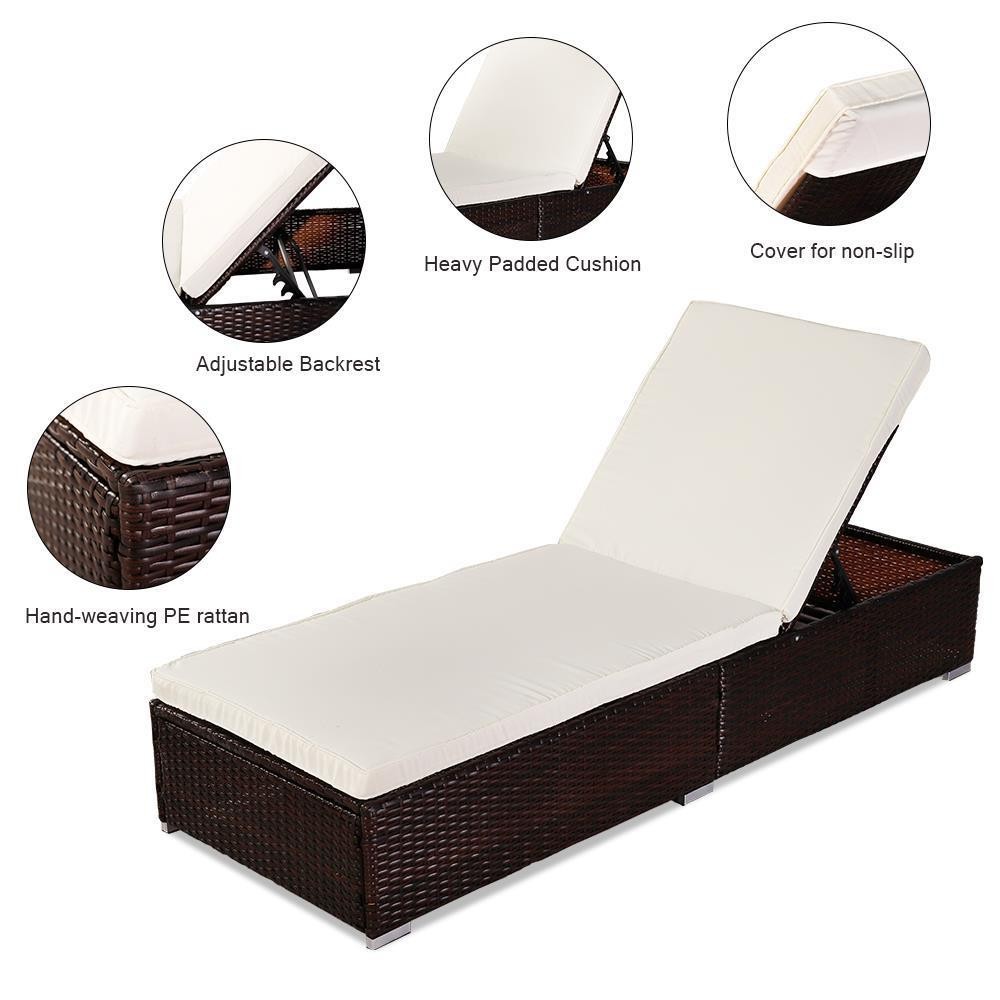 Outdoor Patio Wicker Rattan Su - Kids Outdoor Lounger Chair 리뷰 및 가격