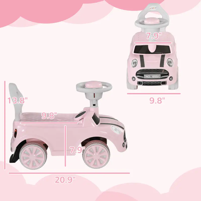 Qaba Foot to Floor Toddler Rid - Ride On Toy Car 리뷰 및 가격
