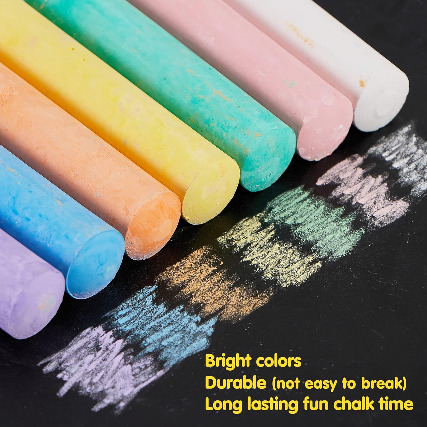 160 PCS Sidewalk Chalks Set No - Chalk Outdoor Jumbo 리뷰 및 가격