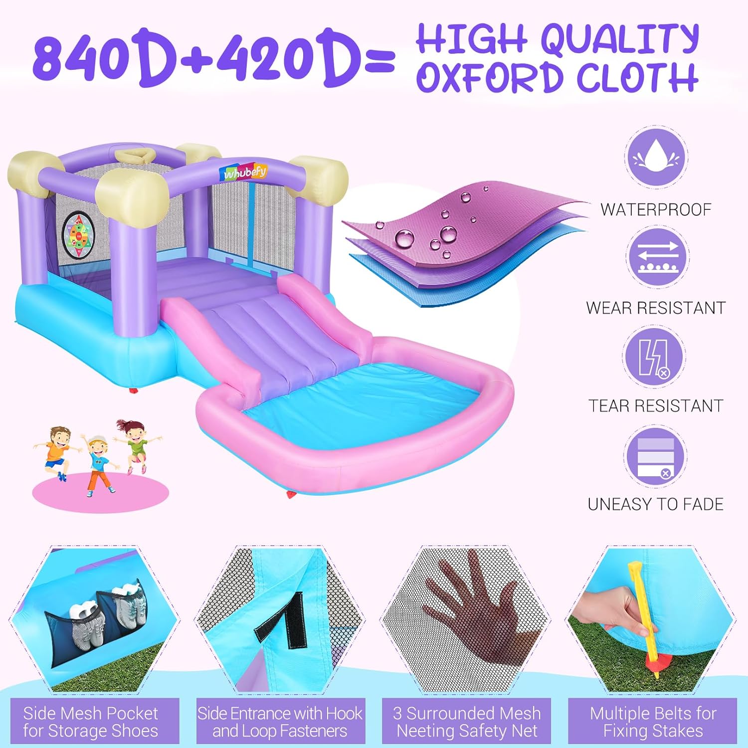 Kids Inflatable Bounce House w - Kids Outdoor Ball 리뷰 및 가격