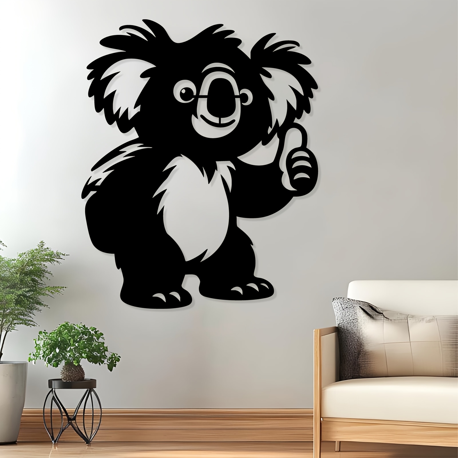 1PC Cute Koala Aluminum Metal  - Kids Outdoor Fence 리뷰 및 가격