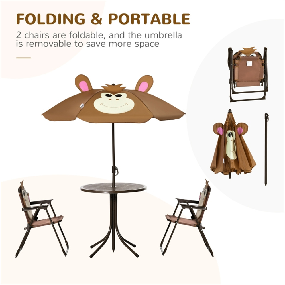 Cute Monkey Kids Patio Table C - Kids Outdoor Lawn Chair 리뷰 및 가격