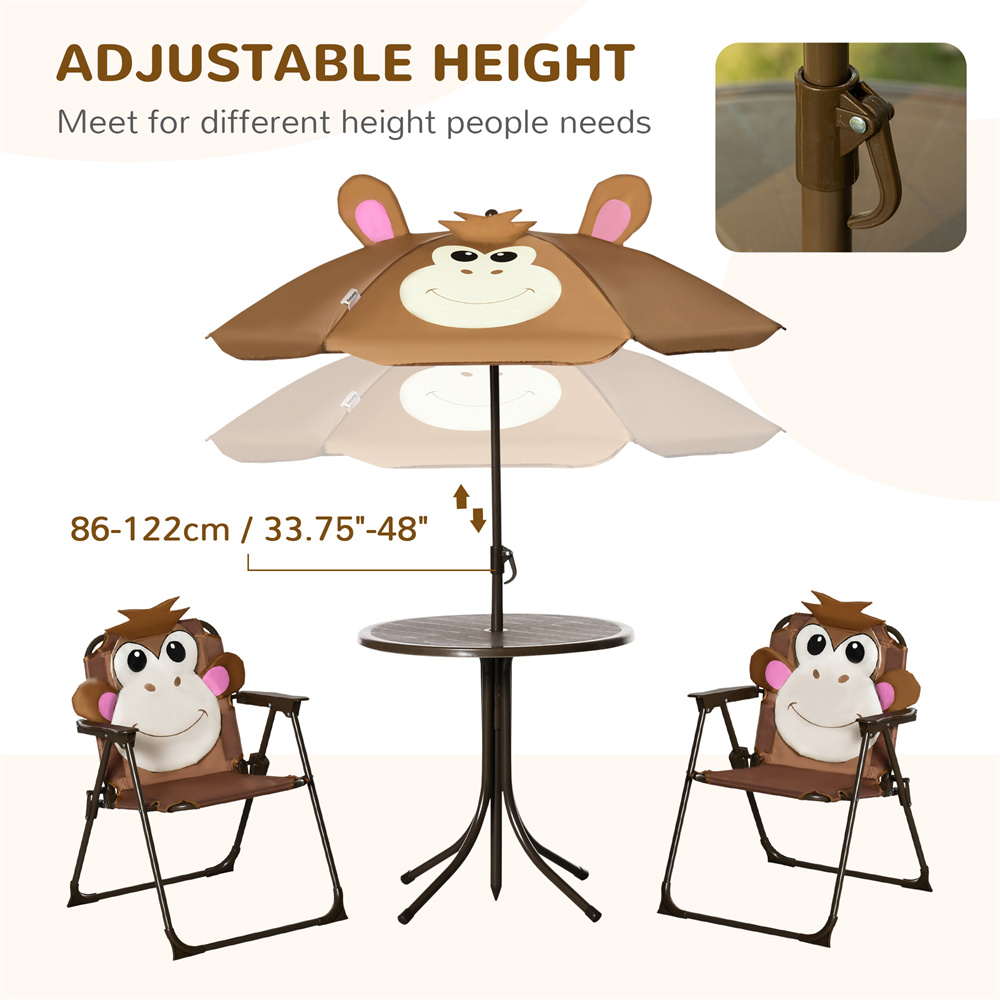 Cute Monkey Kids Patio Table C - Kids Outdoor Lawn Chair 리뷰 및 가격