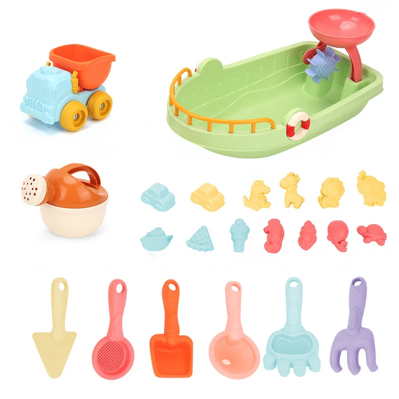 Beach Sand Toys Set with Sand  - Kids Outdoor Dump Truck 리뷰 및 가격