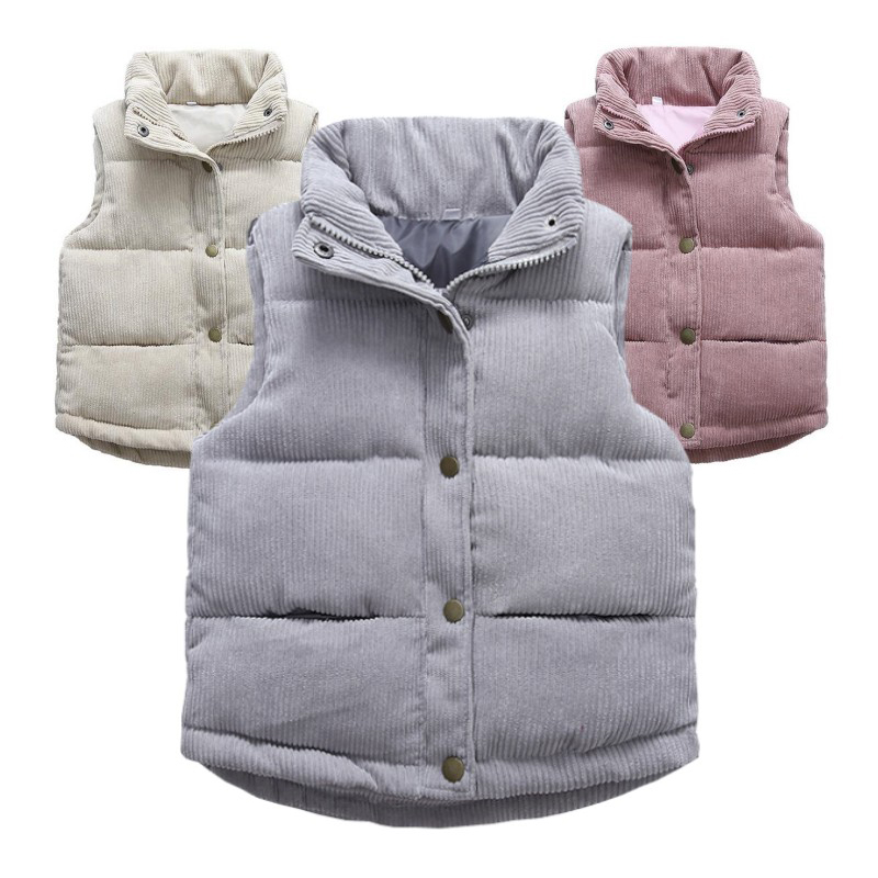 Kids Boys Girls Corduroy Vests - Kids Outdoor Vest 리뷰 및 가격