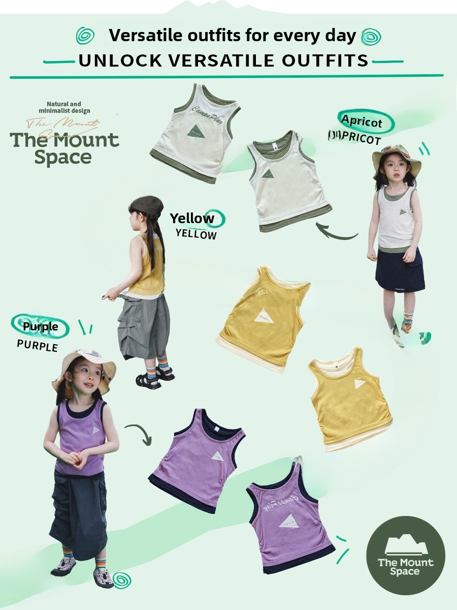 Outdoor Girls Vest the Mount S - Kids Outdoor Vest 리뷰 및 가격