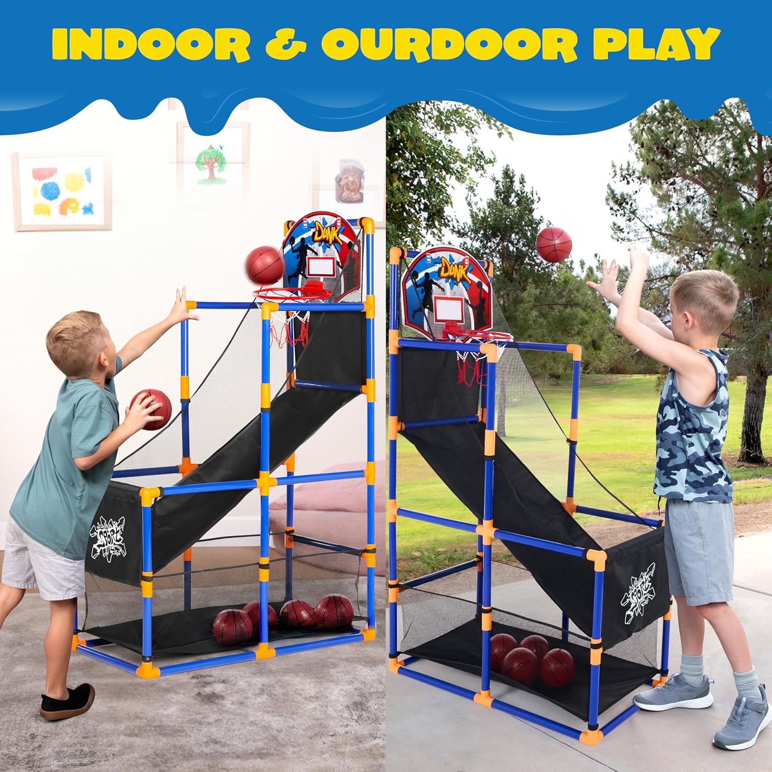 Arcade Basketball Game Set wit - Kids Outdoor Ball 리뷰 및 가격