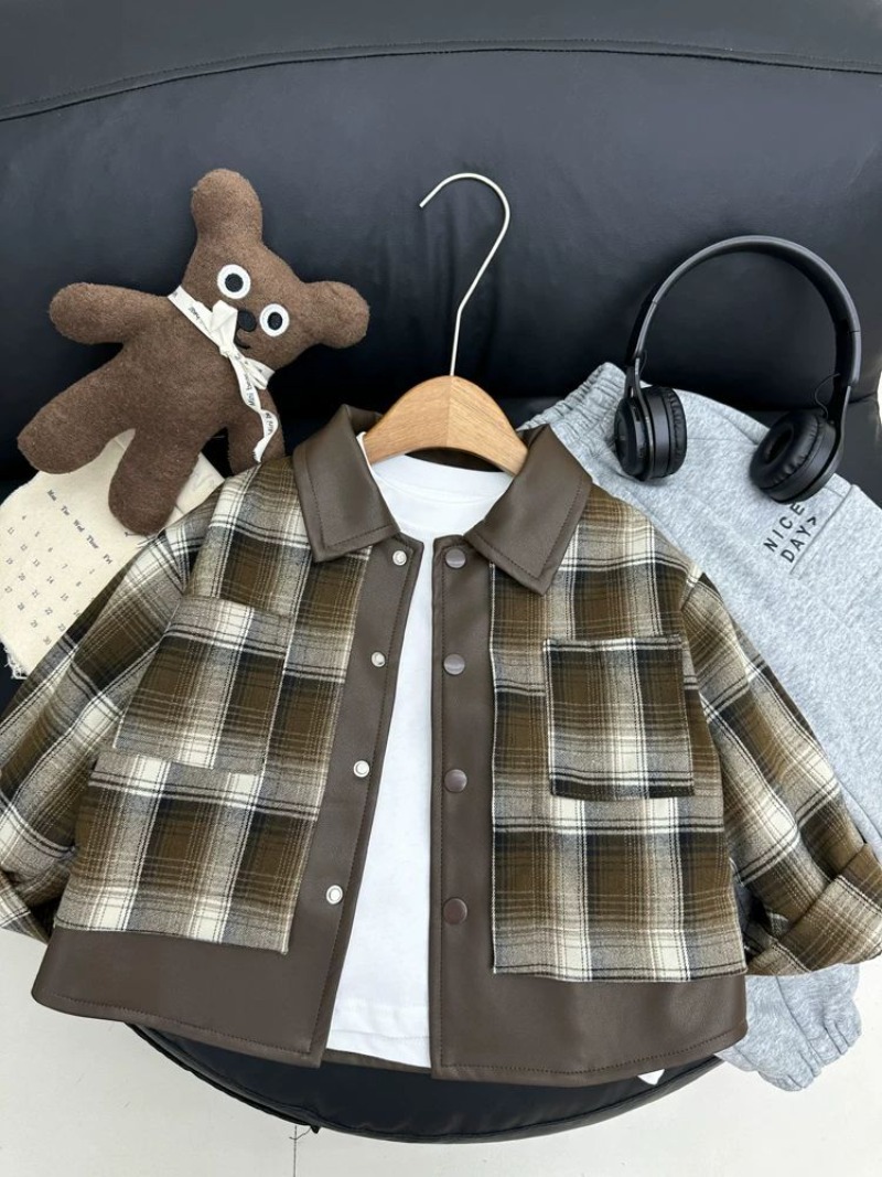 Children's Plaid Jacket Boys S - Kids Outdoor Jacket 리뷰 및 가격