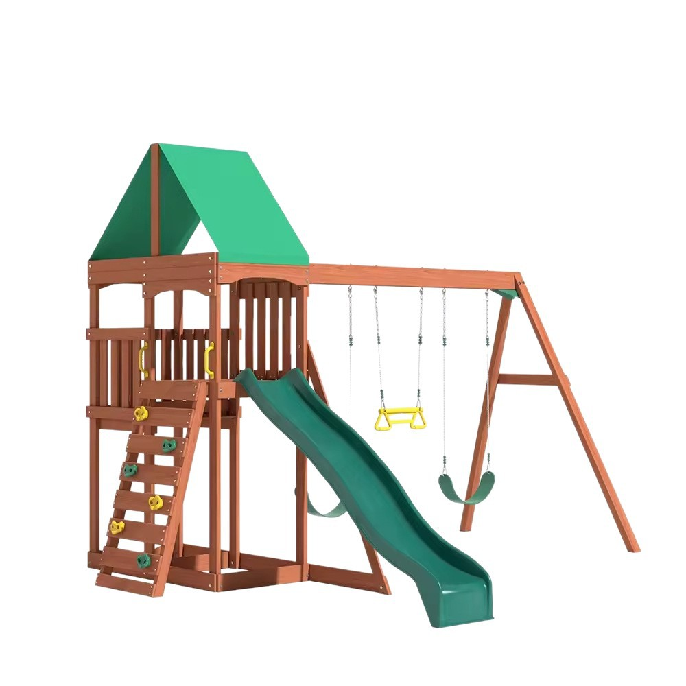Children Swing Kids Wooden Gar - Kids Outdoor Swing And Slide 리뷰 및 가격