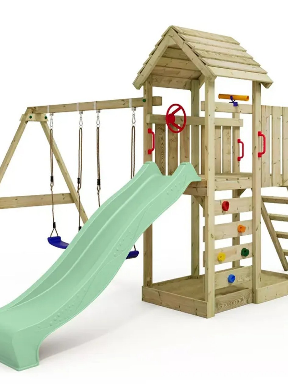 Children Swing Kids Wooden Gar - Kids Outdoor Swing And Slide 리뷰 및 가격