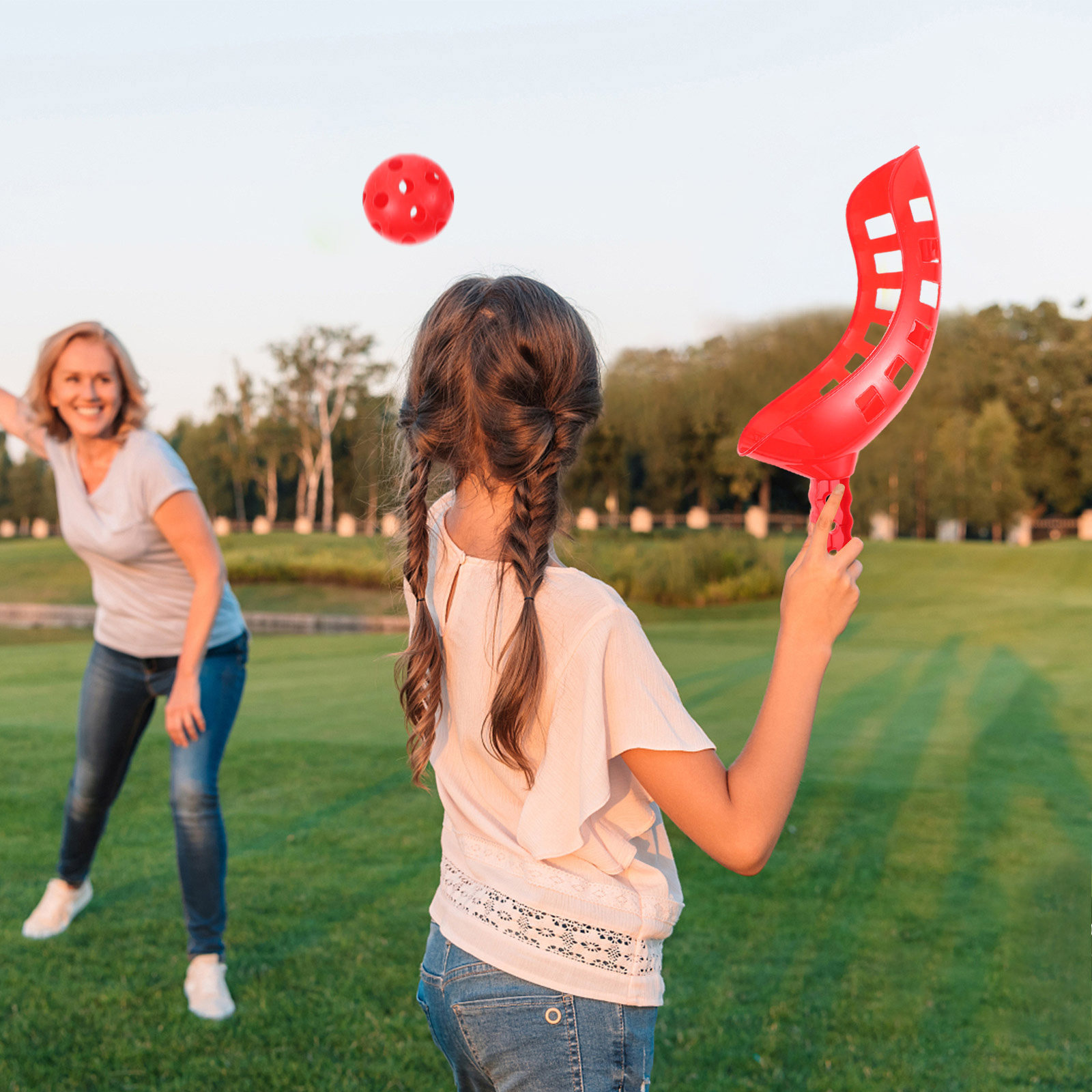 1Set Ball Catch Launcher Scoop - Kids Outdoor Ball 리뷰 및 가격
