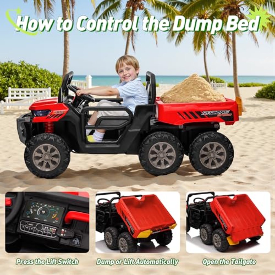 Outdoor electric UTV ride-on d - Kids Outdoor Dump Truck 리뷰 및 가격