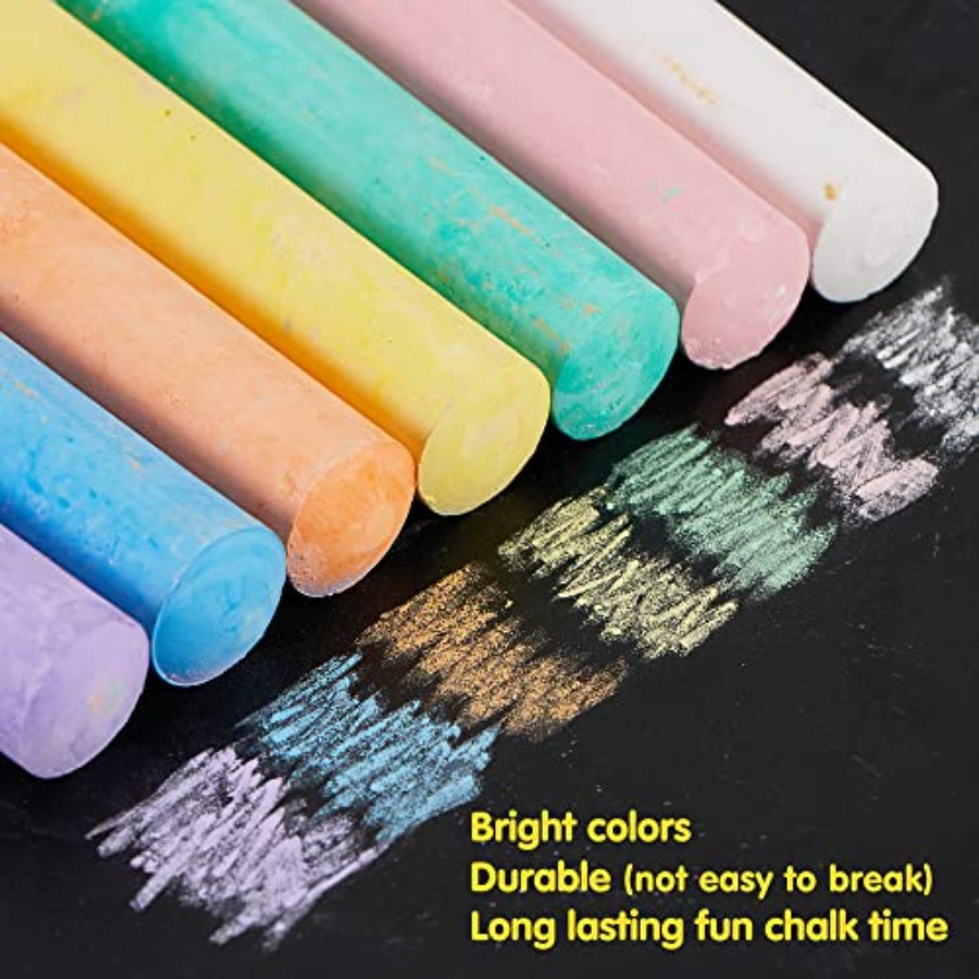 160 PCS Sidewalk Chalks Set-16 - Chalk Outdoor Jumbo 리뷰 및 가격