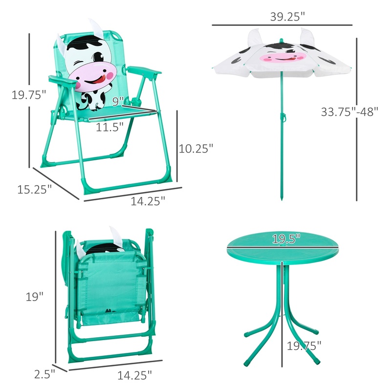 Outdoor Folding Kids Table and - Kids Outdoor Folding Chair 리뷰 및 가격