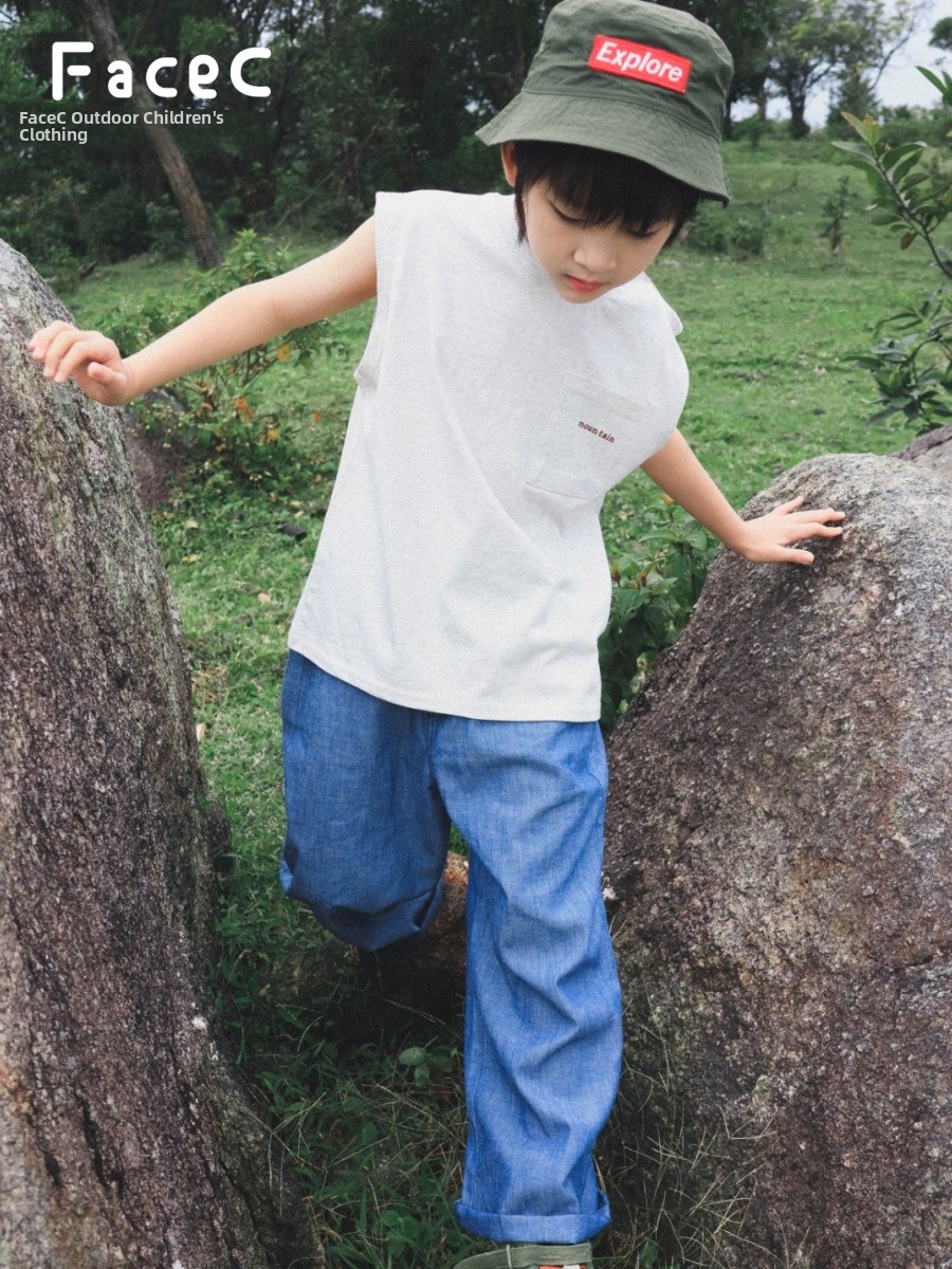 Facec Thin Loose Pure Cotton S - Kids Outdoor Vest 리뷰 및 가격