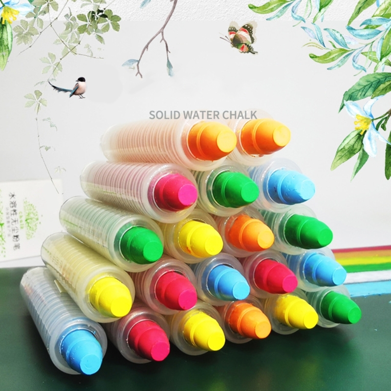 Solid Water Chalk Dust Free Si - Chalk Outdoor Jumbo 리뷰 및 가격
