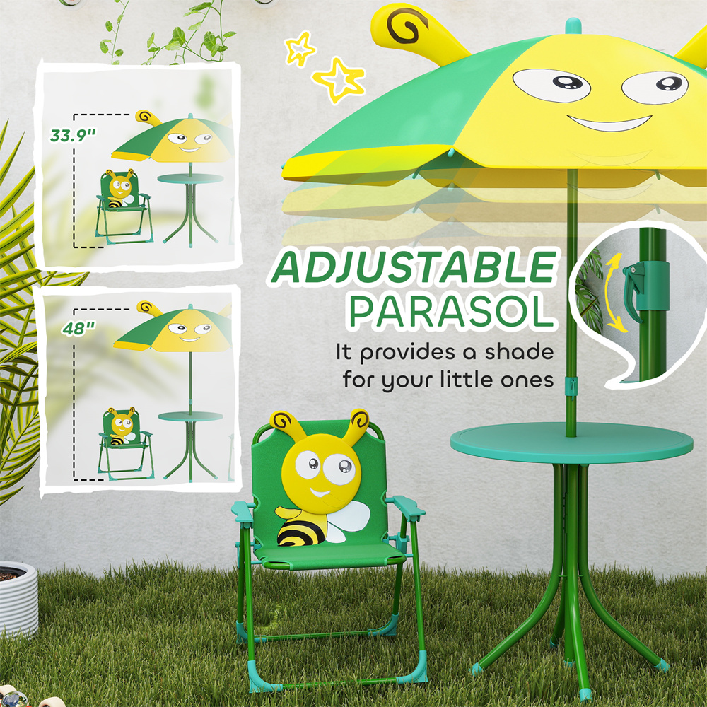 Green Cartoon Frog Toddler Out - Kids Outdoor Lawn Chair 리뷰 및 가격