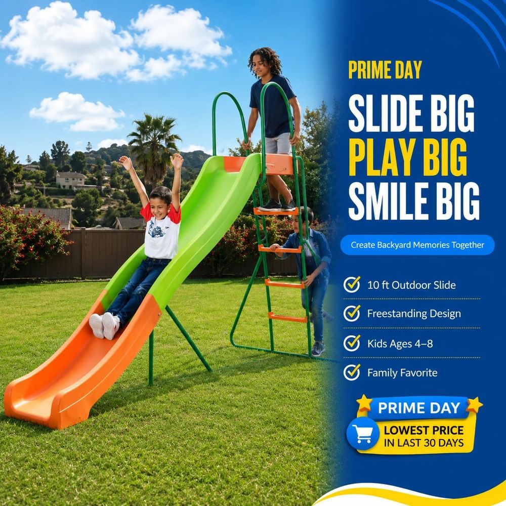 PLATPORTS Kids Slide - Kids Sw - Kids Outdoor Swing And Slide 리뷰 및 가격