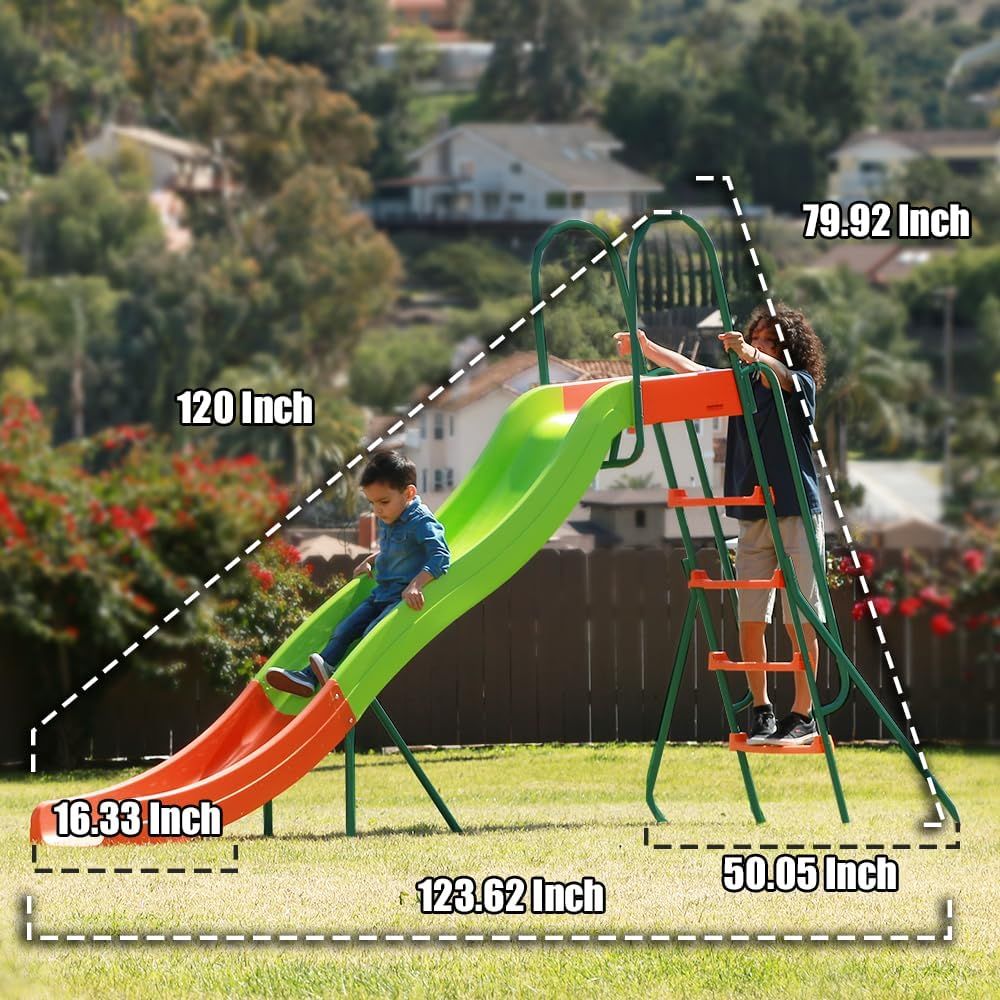 PLATPORTS Kids Slide - Kids Sw - Kids Outdoor Swing And Slide 리뷰 및 가격