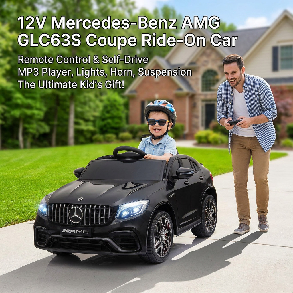 12V Kids Electric Car Mercedes - Ride On Toy Car 리뷰 및 가격