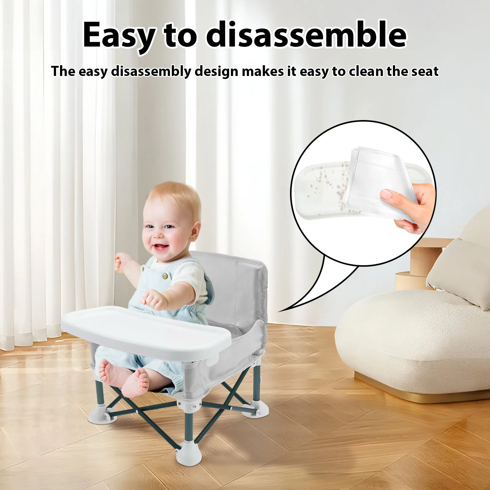 Toddler Booster Seat with Chil - Kids Outdoor Folding Chair 리뷰 및 가격