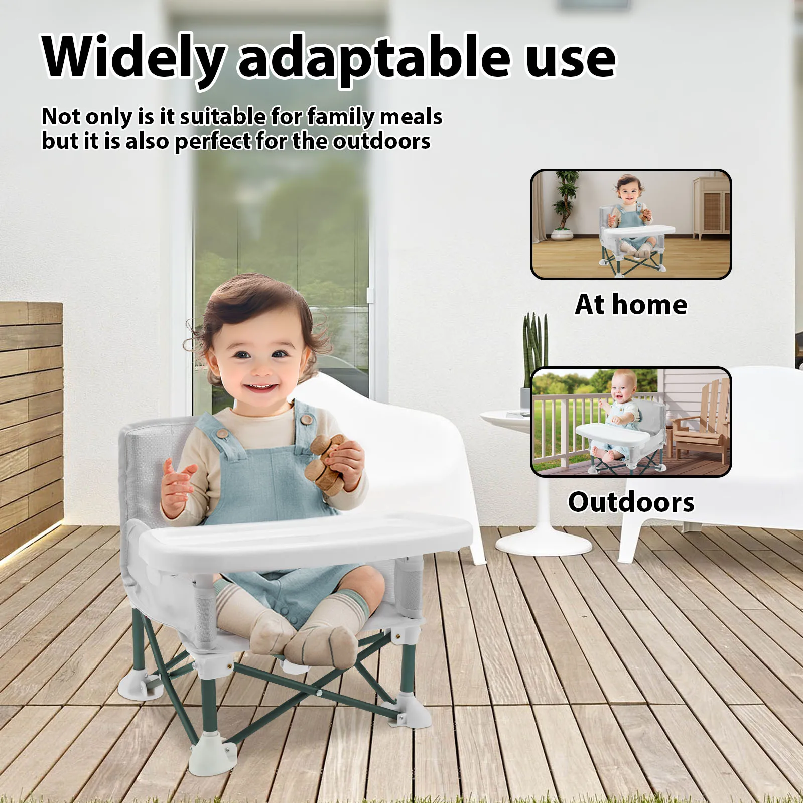 Toddler Booster Seat with Chil - Kids Outdoor Folding Chair 리뷰 및 가격
