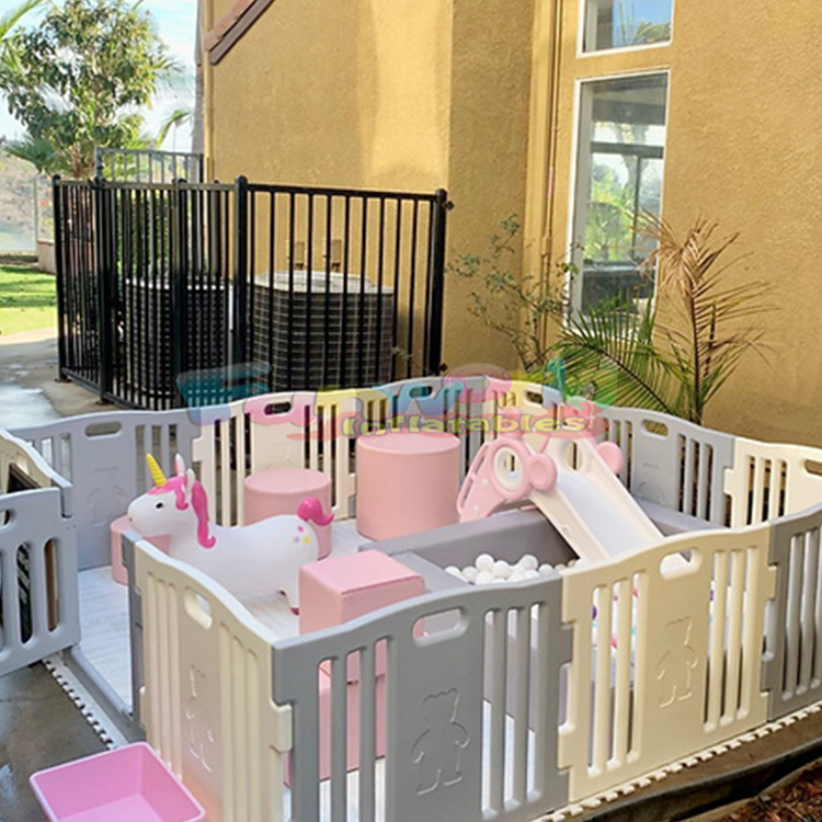 Baby PlaypeIndoor/Outdoor Soft - Kids Outdoor Fence 리뷰 및 가격