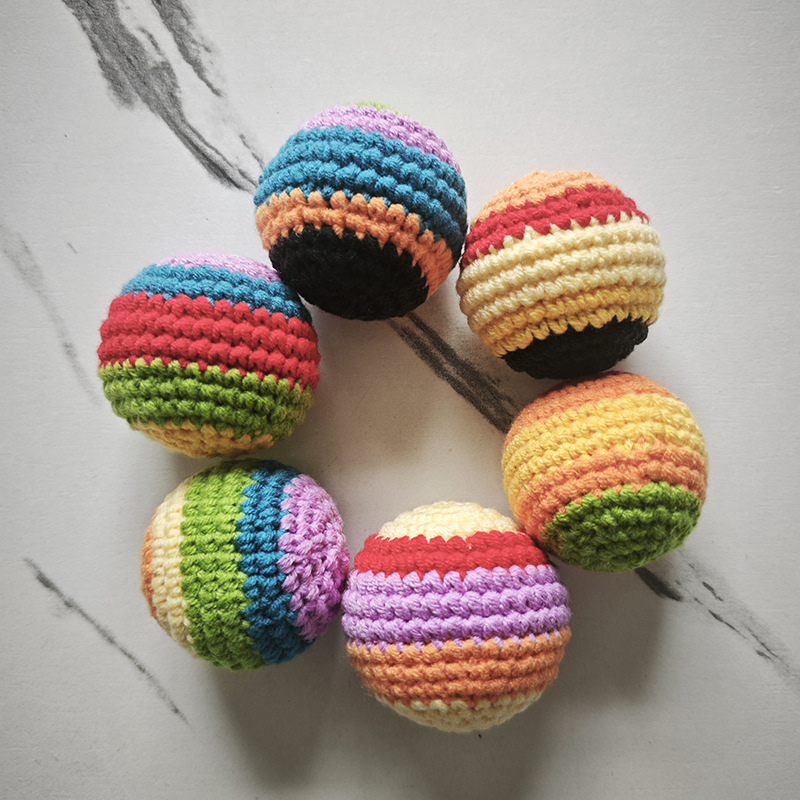 2026 NEW 1/3/6PC Soft Handmade - Kids Outdoor Ball 리뷰 및 가격