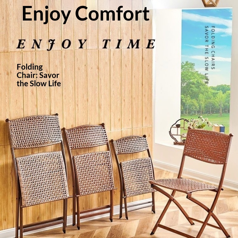Portable Folding Rattan Dining - Kids Outdoor Folding Chair 리뷰 및 가격
