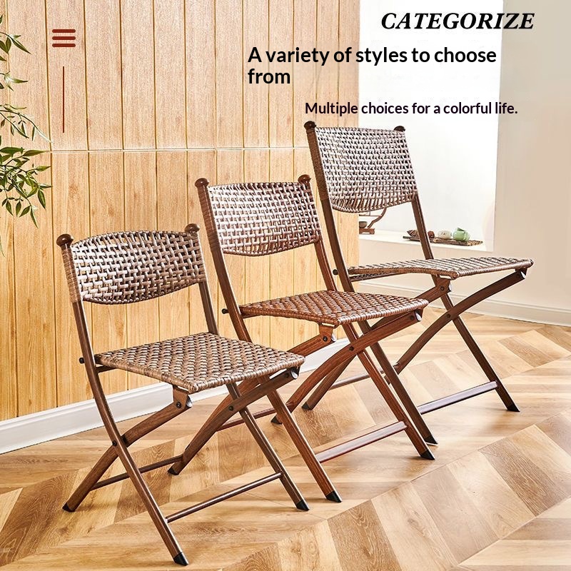 Portable Folding Rattan Dining - Kids Outdoor Folding Chair 리뷰 및 가격