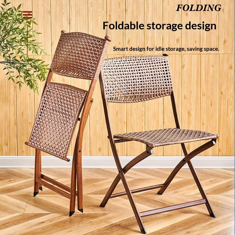 Portable Folding Rattan Dining - Kids Outdoor Folding Chair 리뷰 및 가격