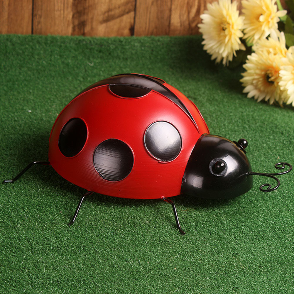 2Pcs Iron Ladybug Wall Decor H - Kids Outdoor Fence 리뷰 및 가격
