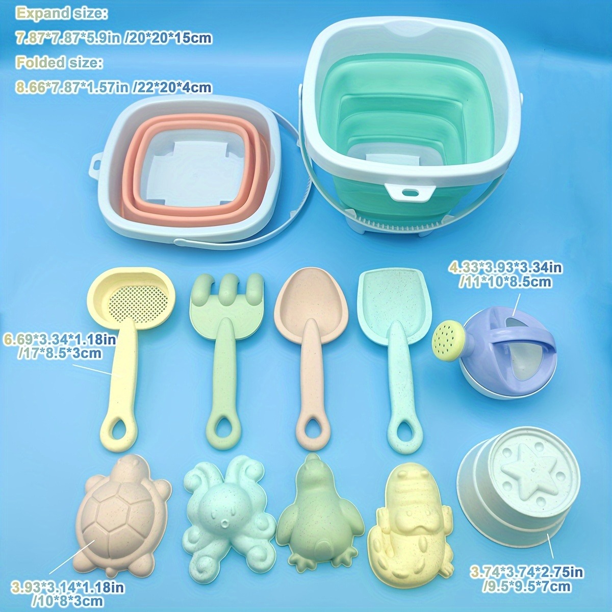11 PCS Beach Sand Play Water S - Kids Outdoor Sandbox 리뷰 및 가격