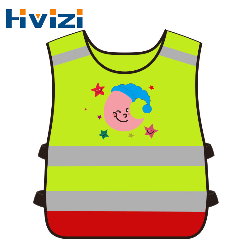 Kids School Vest Yellow Fluore - Kids Outdoor Vest 리뷰 및 가격