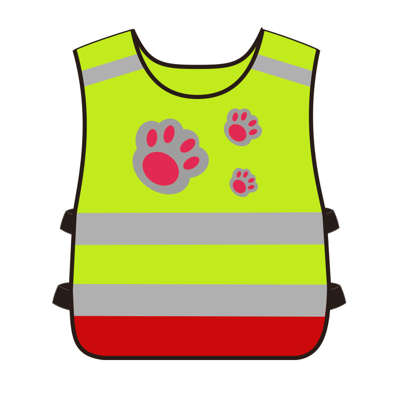 Kids School Vest Yellow Fluore - Kids Outdoor Vest 리뷰 및 가격