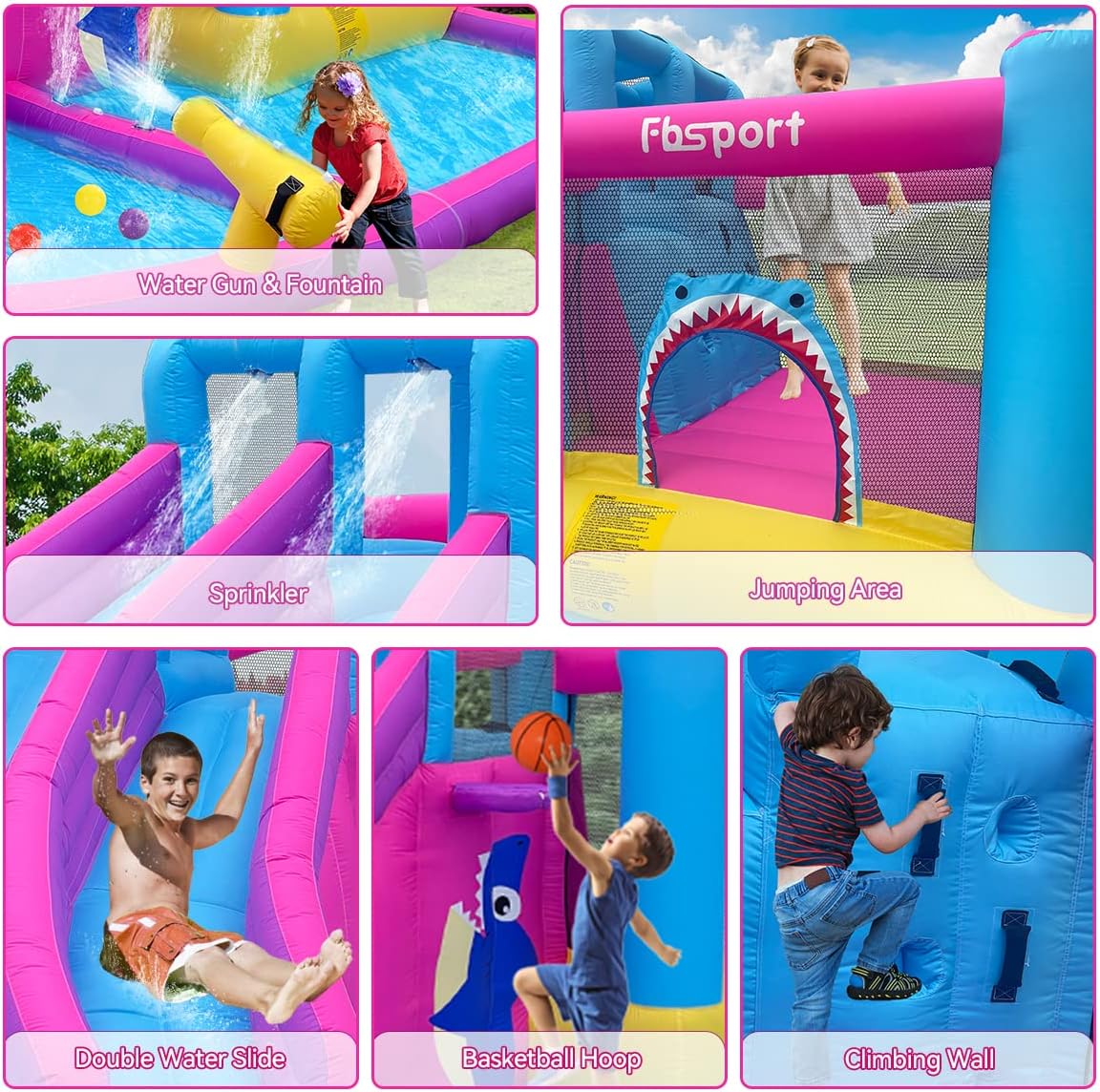 Twin Water Slides Inflatable B - Kids Outdoor Ball 리뷰 및 가격