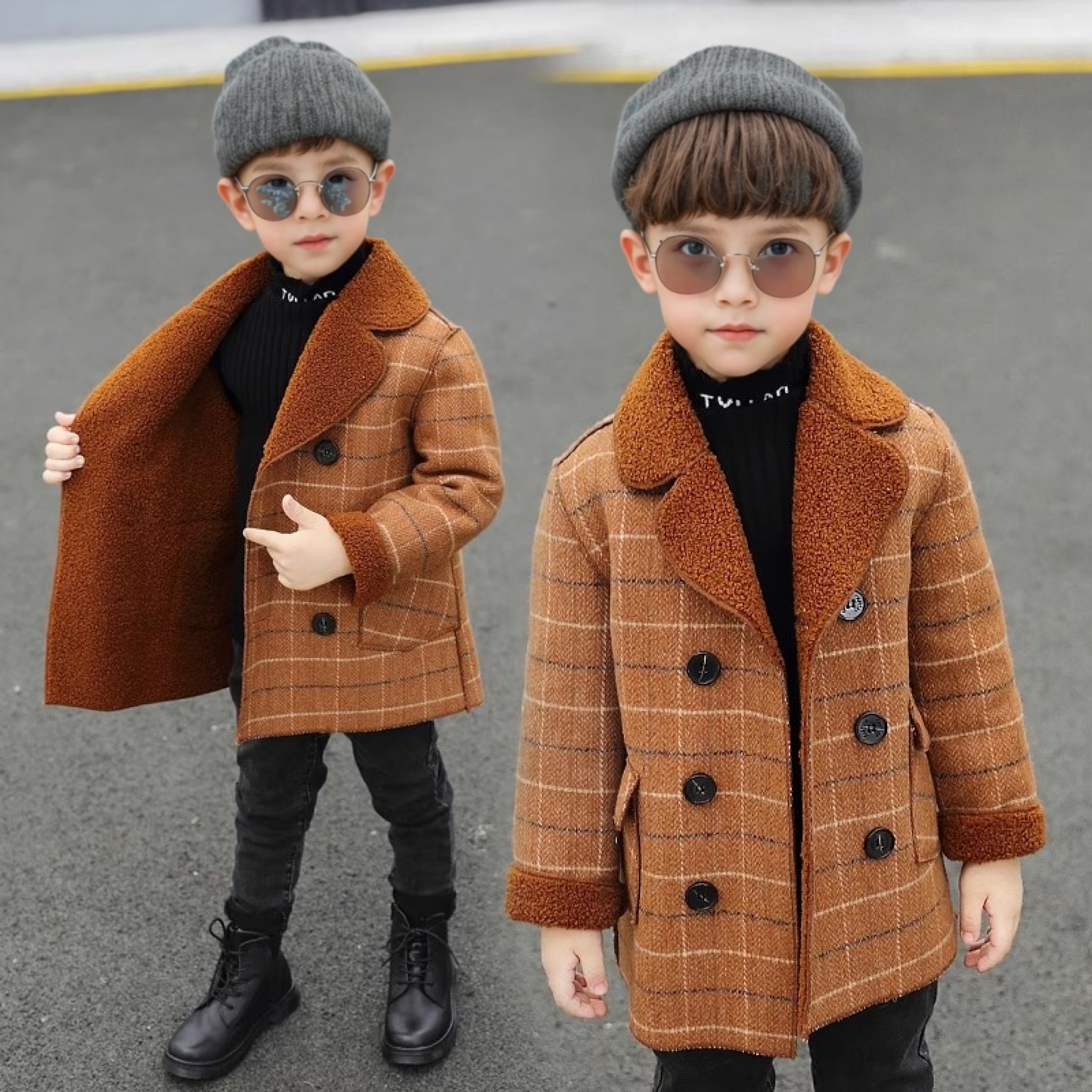 Little Boys Winter Thick Warm  - Kids Outdoor Jacket 리뷰 및 가격