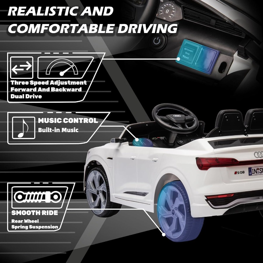 12V Licensed Audi SQ8 Ride on  - Ride On Toy Car 리뷰 및 가격