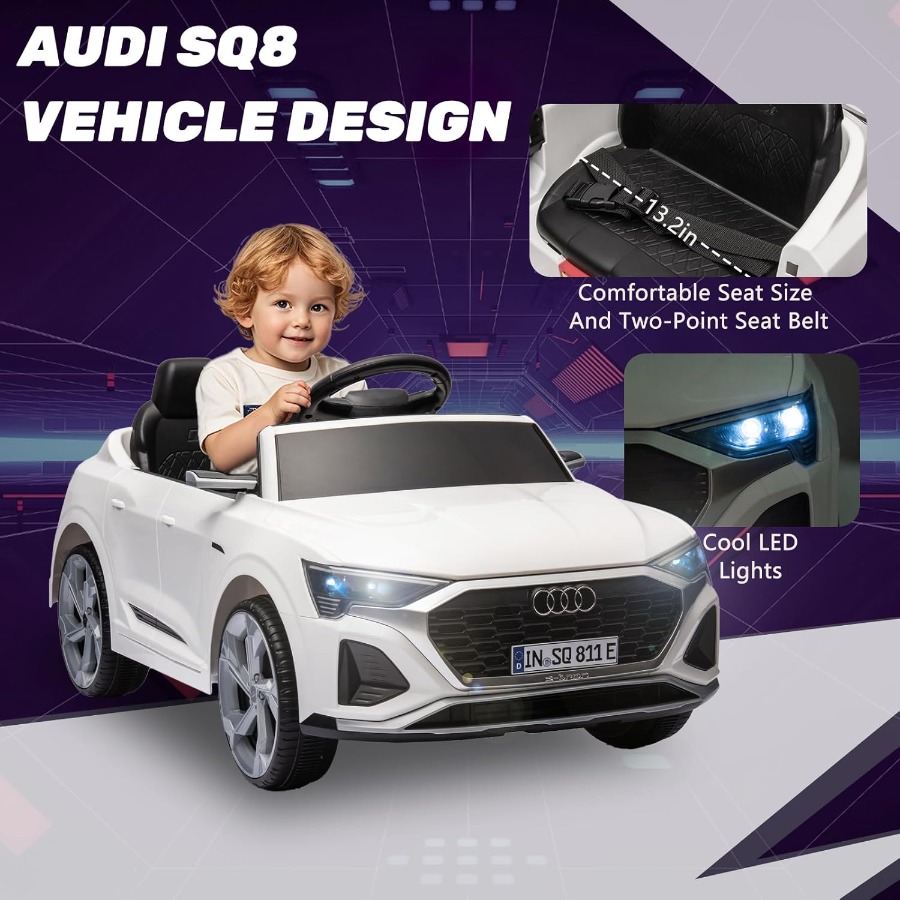 12V Licensed Audi SQ8 Ride on  - Ride On Toy Car 리뷰 및 가격